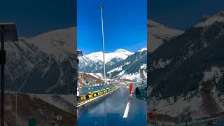 Sonmarg Road Trip Winter Season ❣️❣️❣️ | #shorts #ytshorts #youtubeshorts #sonmarg #shortsfeed