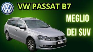 vw passat B7- piú valida dei suv