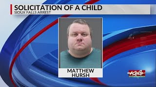 Sioux Falls man accused of soliciting a minor