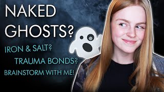 BUILD A GHOST WORLD WITH ME | Watch Me Worldbuild and Plot a Ghost Story in 45 Minutes