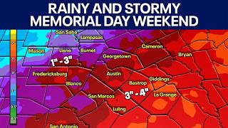 Austin weather: Rainy and stormy Memorial Day weekend expected | FOX 7 Austin