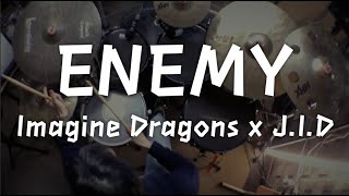 Imagine Dragons x J.D.I - ENEMY/드럼악보/Drum tutorial/drum score/LOL/에너미/이매진드래곤/롤노래/