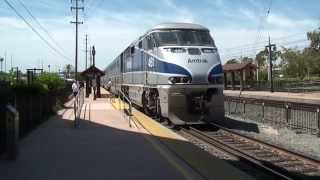 A Rare Southbound BNSF Train and Others at Old Town HD