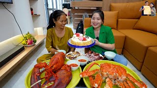 Ngôi nhà Phạm Dũng Phan Diễm tặng Mẹ hoàn thành sau 4 tháng ăn Tôm hùm Cua hoàng Đế mừng Tân Gia
