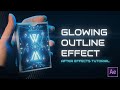 Glowing Outline Effect | After Effects Tutorial