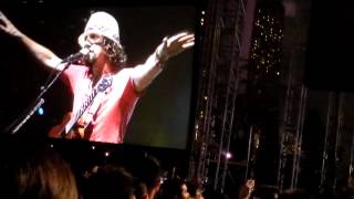 Jason Mraz - The Freedom Song (Tour is a Four Letter Word - Singapore June 2012)