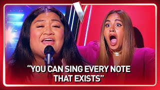All four coaches FIGHT over INSECURE SUPERTALENT on The Voice  | Journey #217
