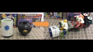 あがりやおわんの超変形！お寿司戦隊シャリダー　その2　シャリダー警備艇アガリ号＆テマキッズ偵察艇オワン号 SUSHI Transformation ROBOT 前田動画