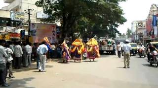 Ugadi celebrates in mathikere,bangalore