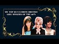 My Top 10 Favorite British Girl Singers Of The 60’s