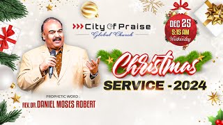 🔴🅻🅸🆅🅴 - CHRISTMAS SERVICE | 22 DEC 2024 |Rev.Dr.R.DANIEL MOSES