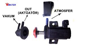 Turbo Basınç Kontrol Selenoid Valfi - Boost Control Valve TCV