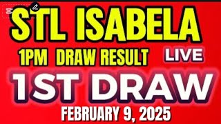 STL ISABELA 1PM DRAW RESULTS FEBRUARY 9,202