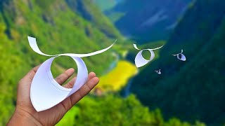 How to Make a Circle Paper Glider AirPlane!! | RING Paper Plane Tutorial | Round Plane | Paper Art