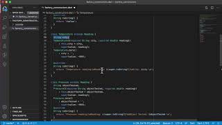 Dart Classes - Factory Constructors