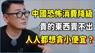 中國已成定局的恐怖消費降級？貴的東西賣不出，人人都想貪小便宜？#鏘鏘行天下#鏘鏘三人行#觀復嘟嘟#馬未都#圓桌派#竇文濤#脫口秀#真人秀#紀實