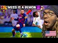 MESSI Broke PHYSICS , He ISN'T HUMAN!| AMERICAN Reacts To “Lionel Messi vs Physics“ *SHOCKED*