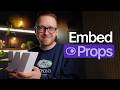 Webflow's New Embed Props
