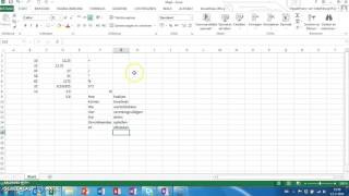 Excel 04 Maken van een formule