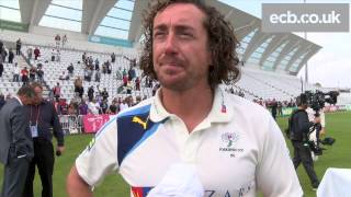 Wonderful team performance all season says Sidebottom on Yorkshire title win