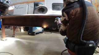 SFX Laser - Welding table rust \u0026 scale removal pt. 2