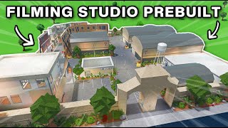 Touring the MOVIE + Filming STUDIO Prebuilt I Made (Spotlight Studio)