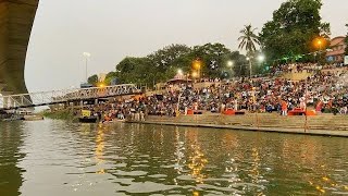 #१२१ Ganga aarti Patna part - 1