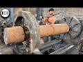 Manufacturing Industrial Shafts for Steel Mill Machines with 100yrs Old Technology