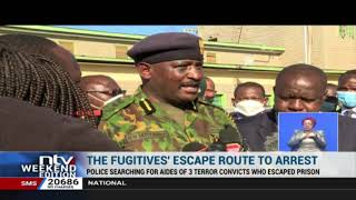 Police search for aides of 3 terror convicts who escaped Kamiti prison