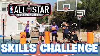 EPIC BASKETBALL OBSTACLE COURSE SKILLS CHALLENGE!
