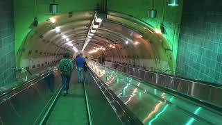 UNIQUE CNIM ESCALATOR AT BEAUDRY METRO STATION