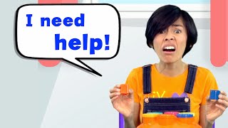 ASK FOR HELP song | Fun kids songs / Social-Emotional Learning for Preschool & Kindergarten