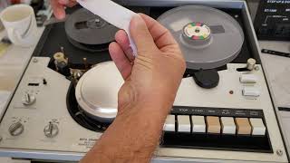 Reel to Reel Video How to Clean Tape After Baking