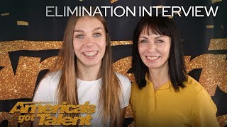 Elimination Interview: The Savitsky Cats Thank Their Fans - America's Got Talent 2018