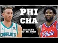 Philadelphia 76ers vs Charlotte Hornets Full Game Highlights | Dec 16 | 2024 NBA Season