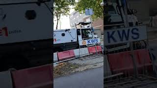 deel 5 KWS asfaltwerkzaamheden      bij de langracht in LEIDEN op weg naar de volgende klus 🛣🛑🚧