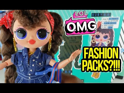 Unboxing LOL Surprise OMG Series 2 Fashion Doll Busy B.B. - YouTube