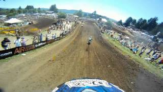 Gopro HD: Ryan Sipes Race- Washougal MX Lucas Oil Motocross 2011