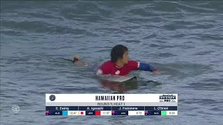 Hawaiian Pro, Men's Qualifying Series - Round 3 heat 1