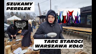 🎥TARG STAROCI WARSZAWA KOŁO | ANTYKI i VINTAGE | SZUKAMY PEREŁEK | KOLIA i CUDOWNA SZKATUŁA