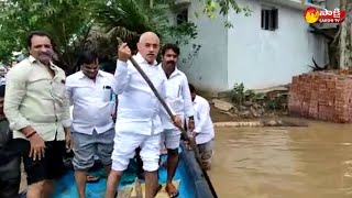 Minister Chelluboyina Venu Gopala Krishna Visits Flood Affected Areas | Sakshi TV Live