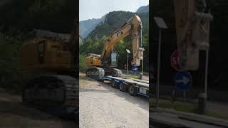 Load cat 352 CATERPILLAR WHEEL LOADER GRAVEL DIGGING DIGGER EXCAVATOR BY TRANS GHIAIA