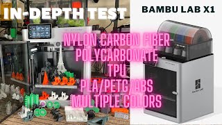 Bambu Lab X1 In-Depth Review: Pros and Cons, multiple colors, carbon fiber Nylon, Polycarbonate