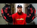 DON'T BUY THE JORDAN 4 RED THUNDER WITHOUT WATCHING THIS! (Early In Hand Review)