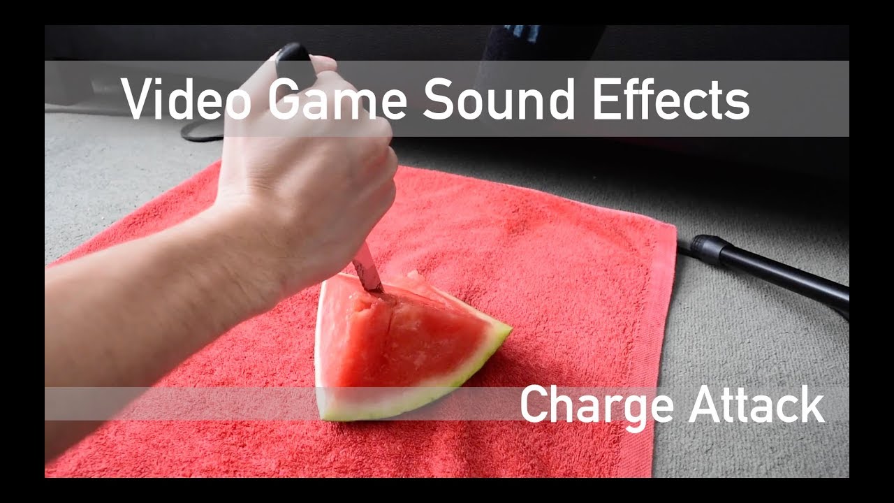 Video Game Sound Effects Charge Attack Youtube