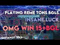 PLAYING REME ! TOTAL WIN 15+BGLS INSANE LUCK OMG | Growtopia İndonesia