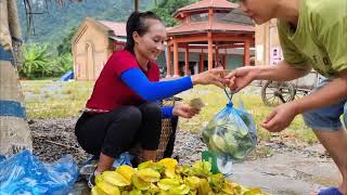 Selling star fruit to traditional markets