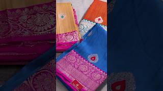 Tussar Benarasi Sarees  || Whatsapp Booking Number -7003243793