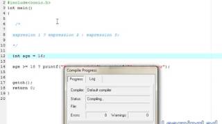 12 Ternary Operator in C Programming Language Video Tutorials