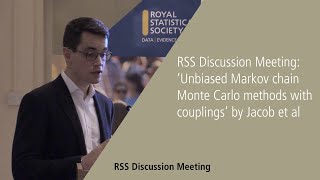 RSS Discussion Meeting: Unbiased Markov chain Monte Carlo methods with couplings